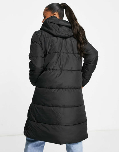 Hooded Longline Padded Coat