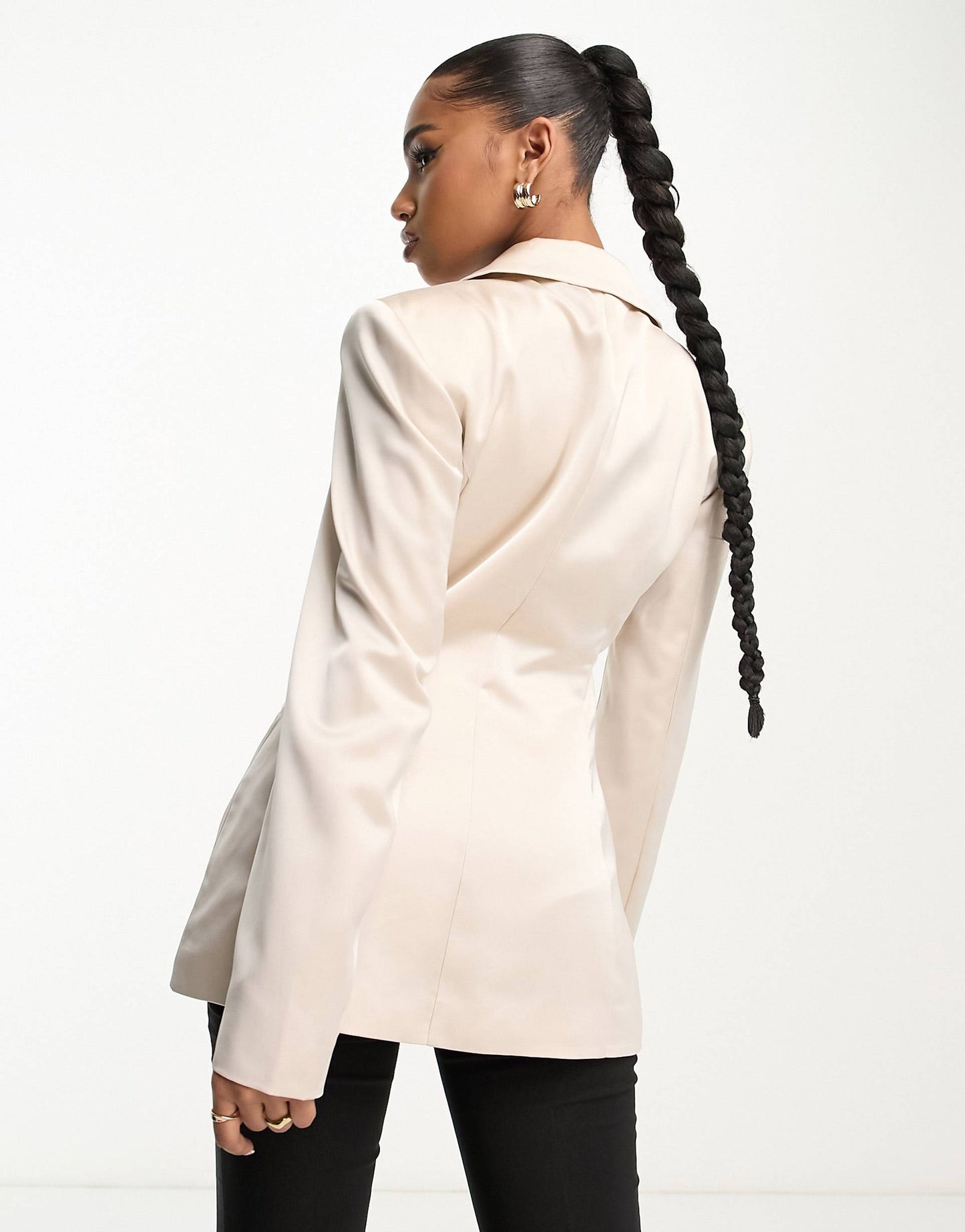 Satin Blazer Co-Ord
