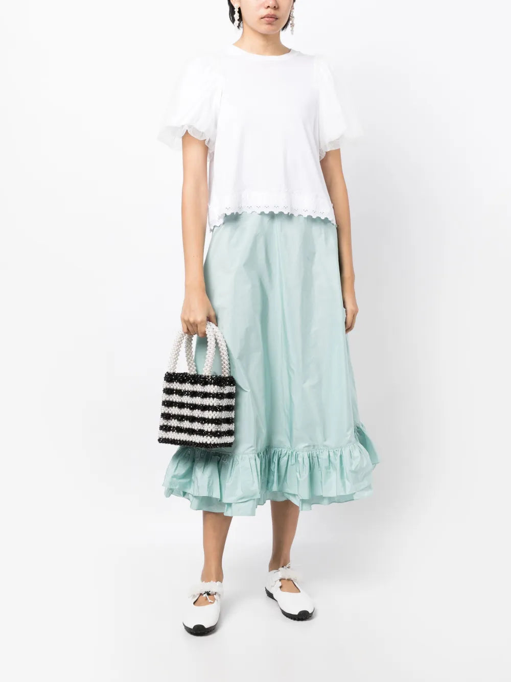 Oswald High-Waisted A-Line Skirt