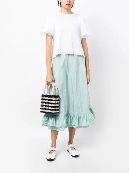 Oswald High-Waisted A-Line Skirt