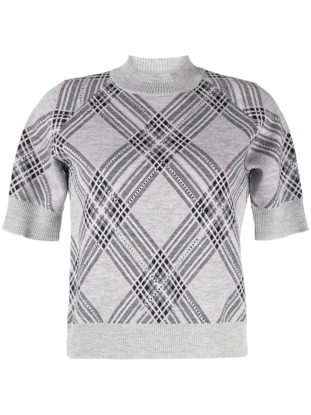 Argyle Intarsia-Knit Merino Wool Jumper