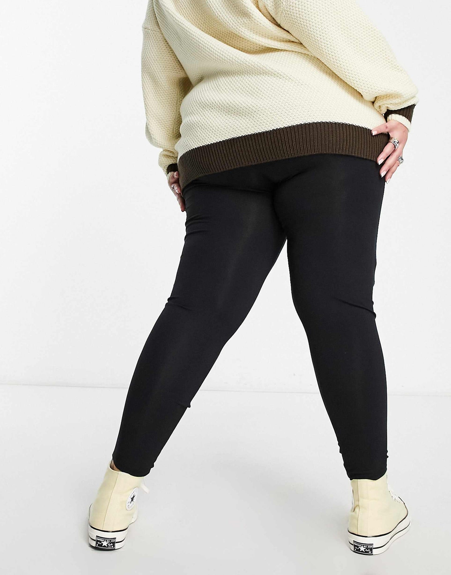 Plus Deep Waistband Legging