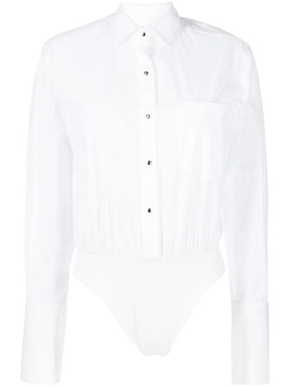 Long-Sleeve Shirt Bodysuit
