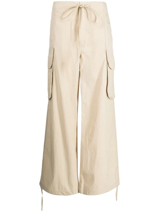 Vietta Wide-Leg Cargo Trousers