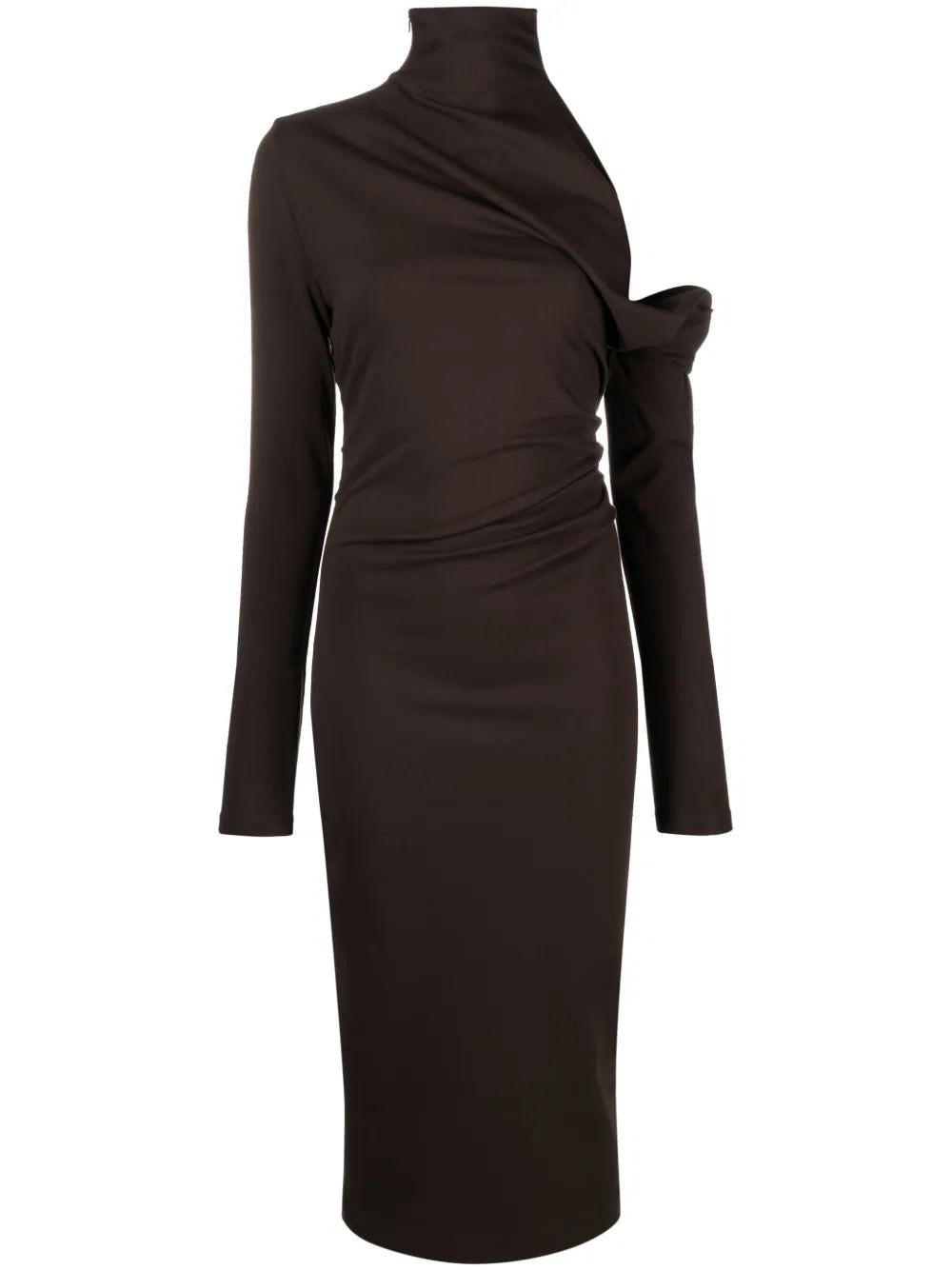 Teresa Asymmetric Midi Dress