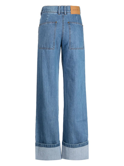 Nemy High-Rise Wide-Leg Jeans