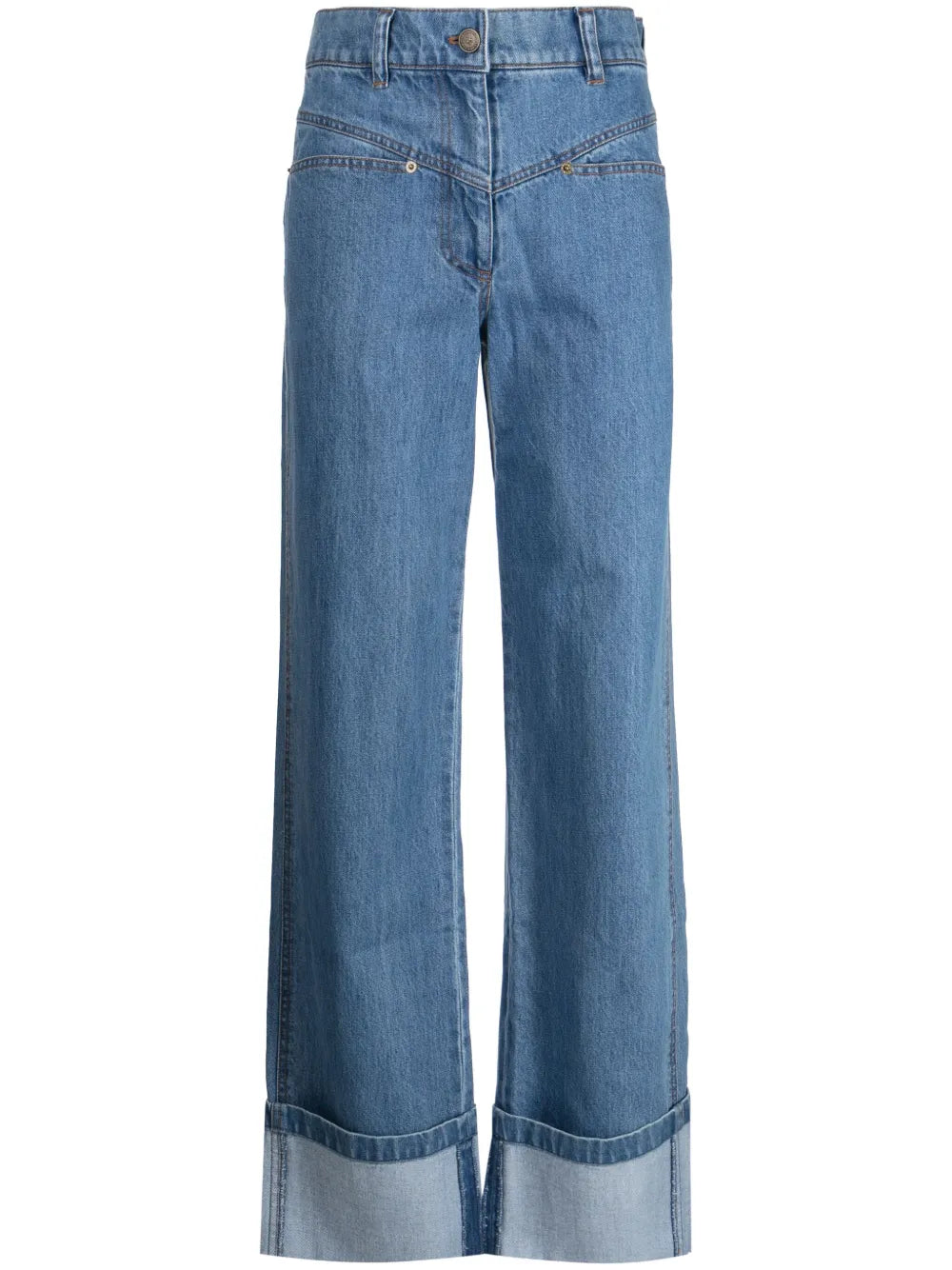 Nemy High-Rise Wide-Leg Jeans