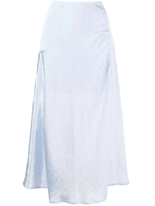 Ria Satin Midi Skirt