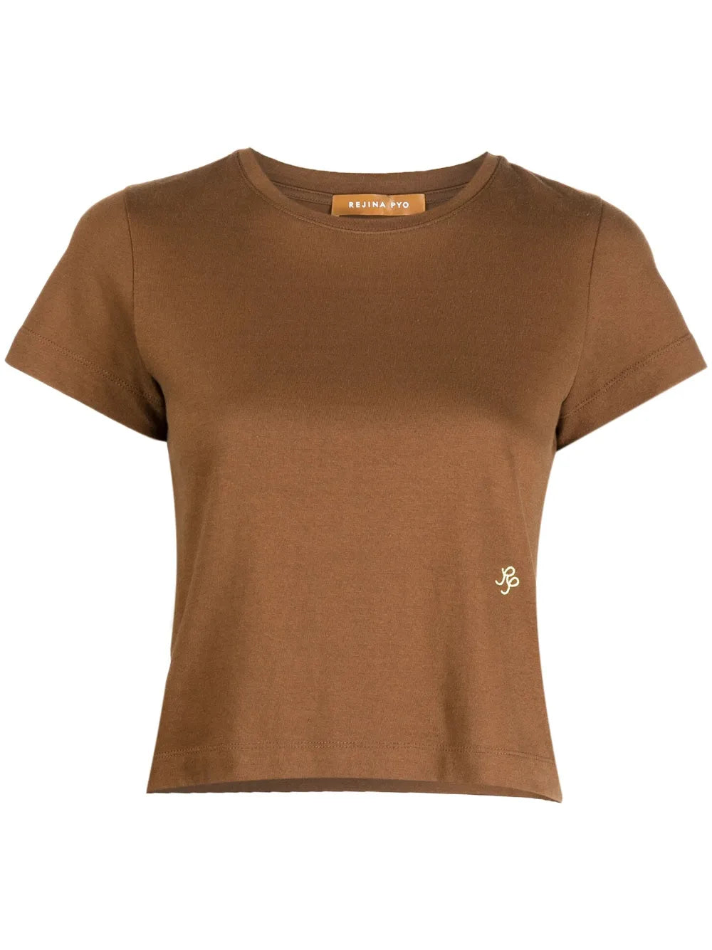 Cropped Short-Sleeve T-Shirt