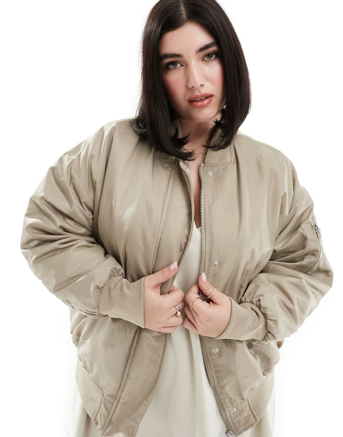 Curve Bomber Jacket
