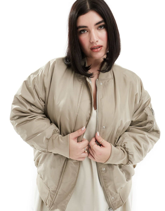 Curve Bomber Jacket