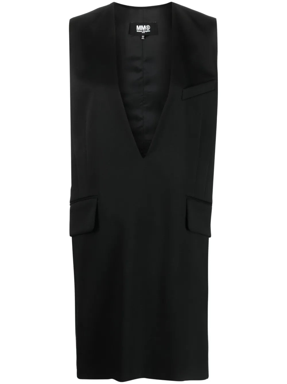 V-Neck Sleeveless Dress