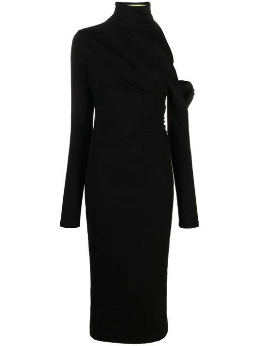 Teresa Asymmetric Midi Dress