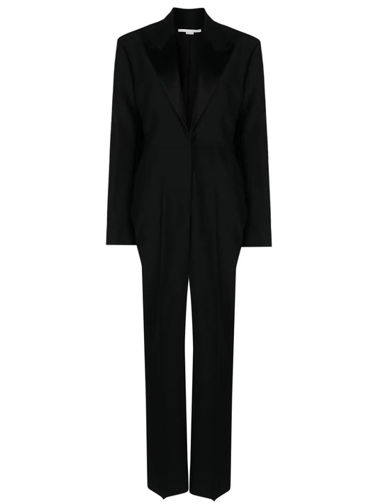Tailored Wool Jumpsuit