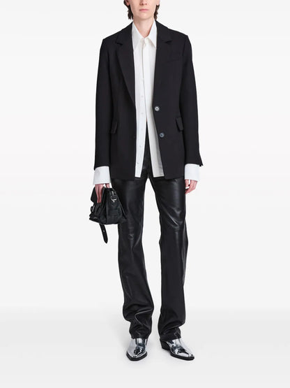 Single-Breasted Tailored Blazer