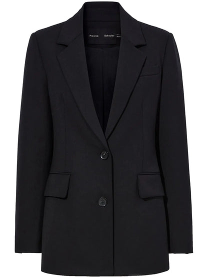 Single-Breasted Tailored Blazer