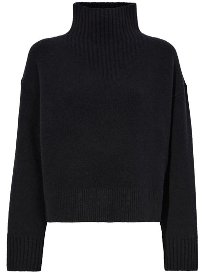 Fine-Knit Roll-Neck Jumper
