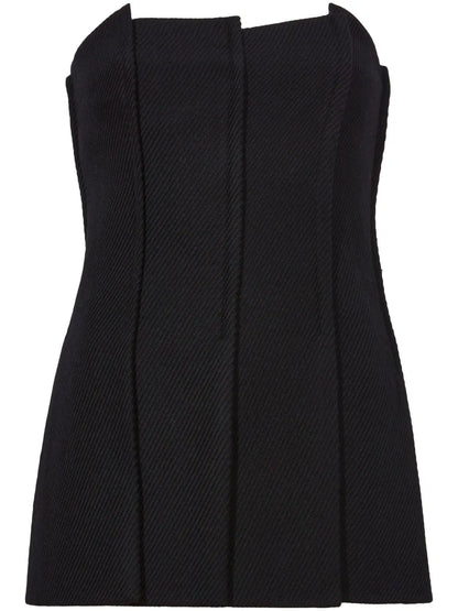 Corinne Strapless Twill Top