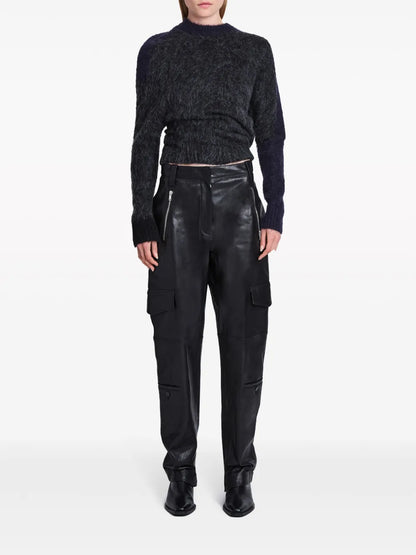 Jackson Cargo Leather Trousers
