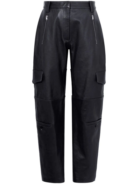 Jackson Cargo Leather Trousers
