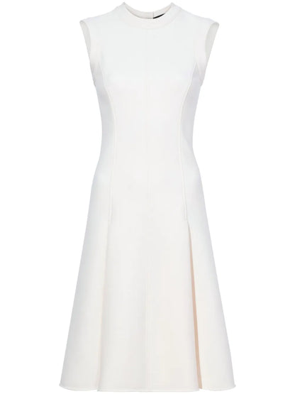 Kara Pleat-Detail Dress