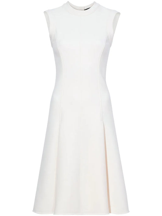 Kara Pleat-Detail Dress
