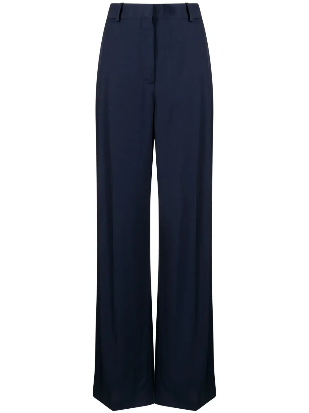 High-Waist Wide-Leg Trousers