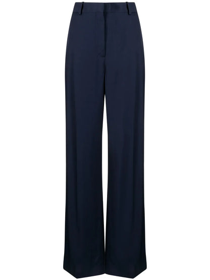 High-Waist Wide-Leg Trousers
