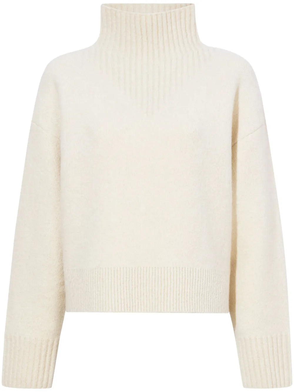 Fine-Knit Roll-Neck Jumper