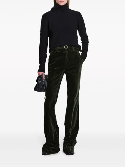 Roll-Neck Press-Stud Jumper