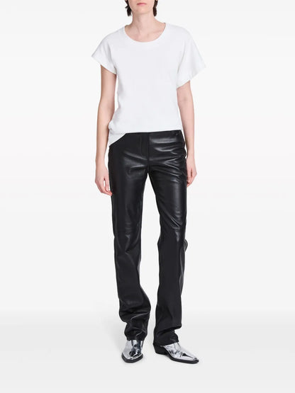 Asymmetric Crew-Neck T-Shirt