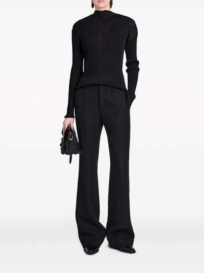 Camille Ribbed-Knit Top