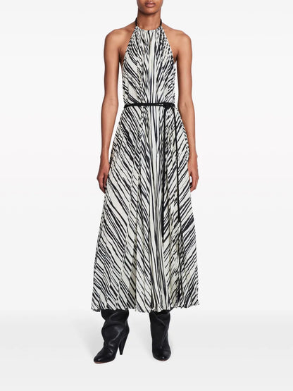 Frida Halterneck Midi Dress