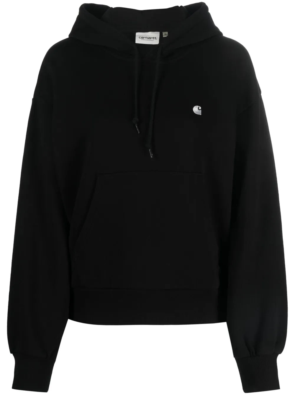 Oversized Embroidered-Logo Hoodie