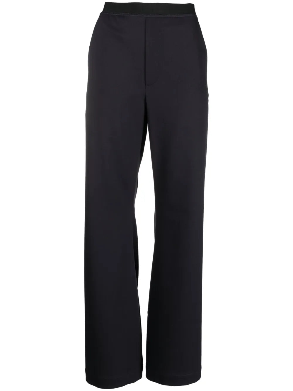 Seam-Detail Wide-Leg Trousers