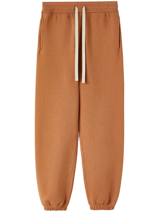 Cotton Drawstring Track Pants