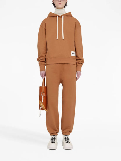 Cotton Drawstring Track Pants