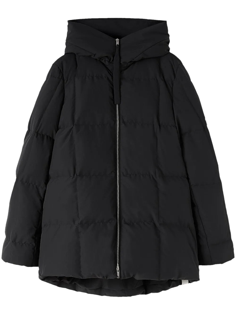 Hooded Quilted Down Jacket