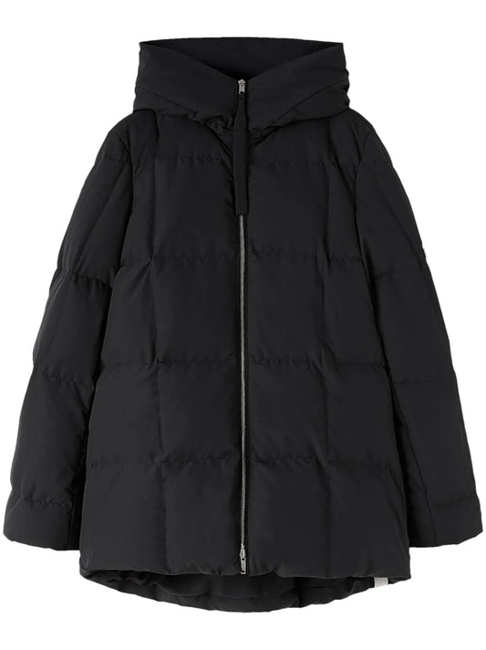 Hooded Quilted Down Jacket