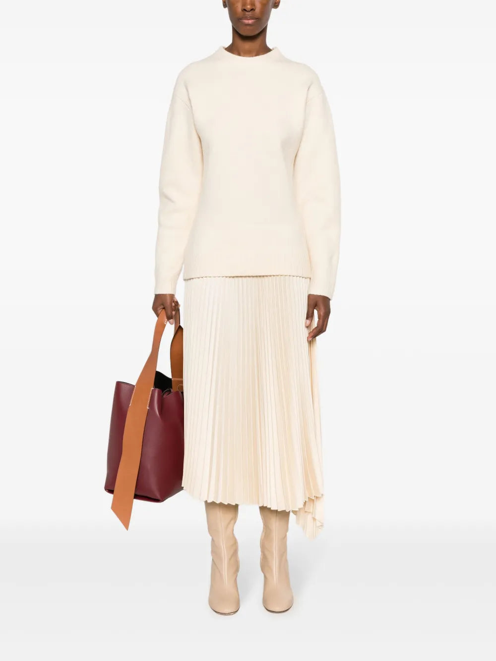Crew-Neck Wool Jumper