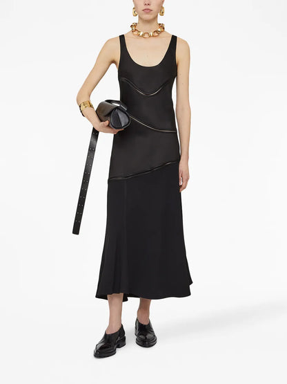 Panelled Sleeveless Dress