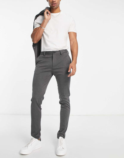 Premium Slim Jersey Suit Trouser