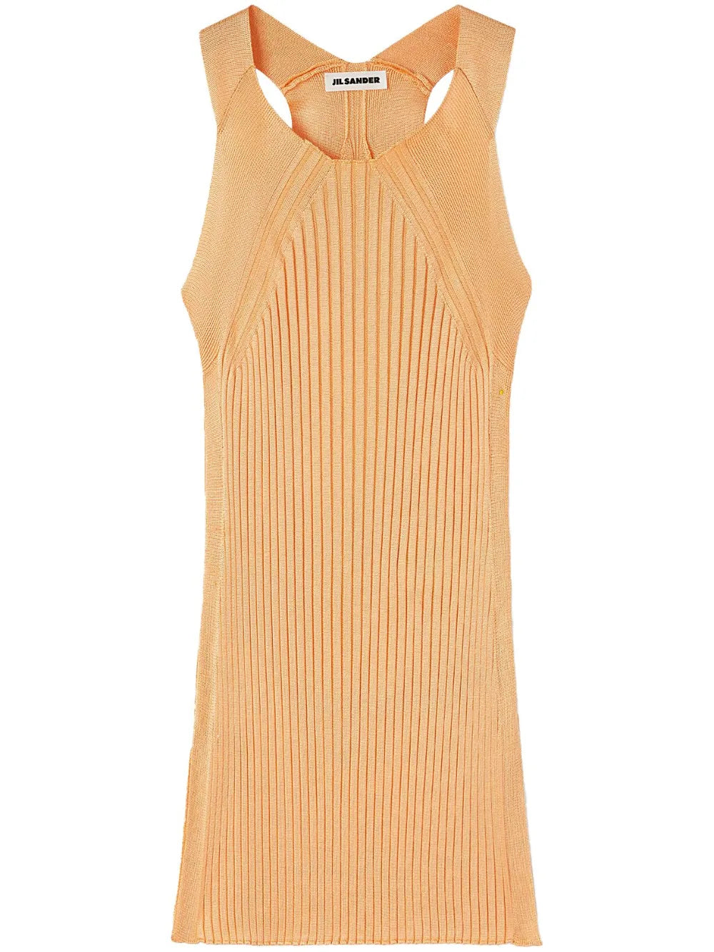 Sleeveless Ribbed-Knit Top
