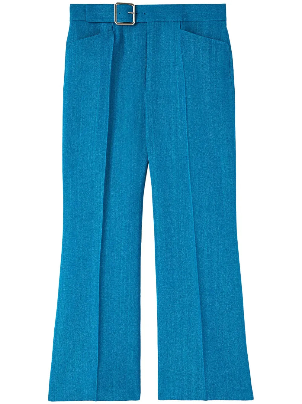 Belted Cropped Trousers