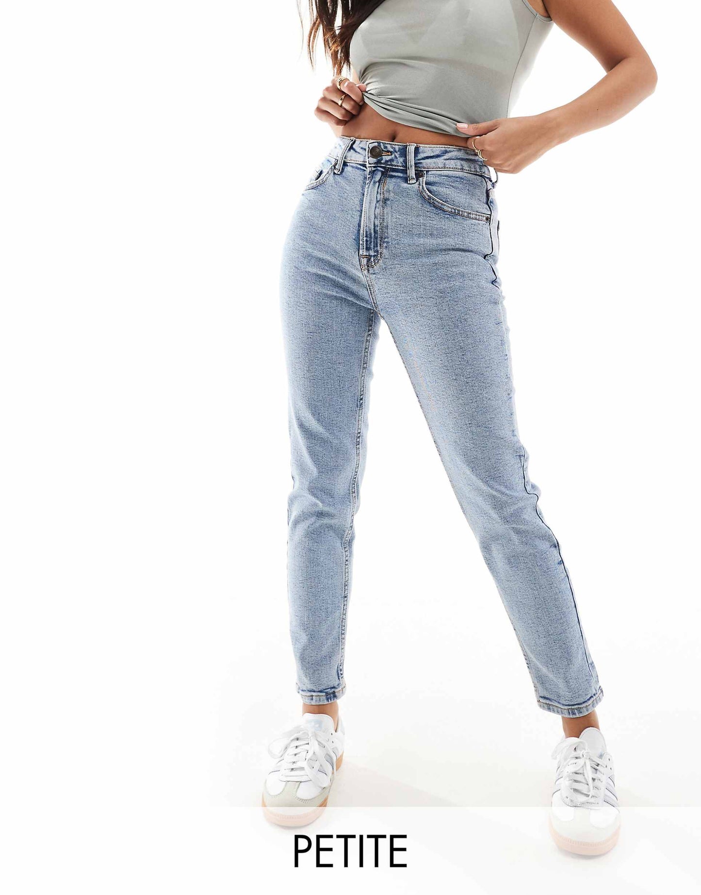 Petite Slim Mom Jean With Stretch