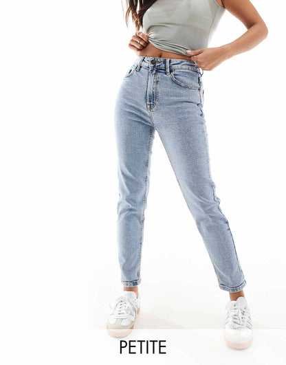 Petite Slim Mom Jean With Stretch