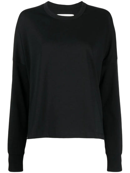 Crew-Neck Long-Sleeve Sweatshirt