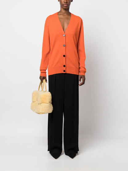 Button-Down Cashmere Cardigan
