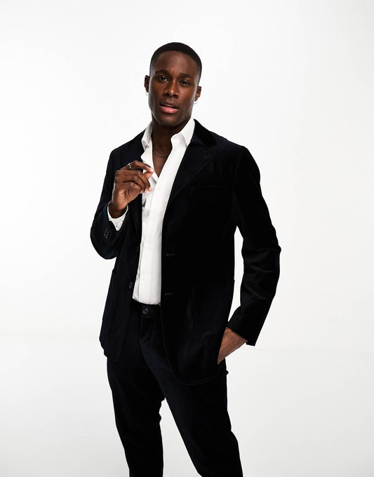 Slim Fit Suit Jacket