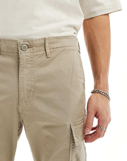 Intelligence Loose Fit Washed Cargo Trouser